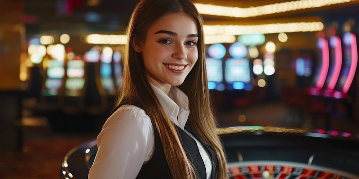Antarmuka aplikasi mobile gestunbet menampilkan meja blackjack dealer langsung di layar ponsel